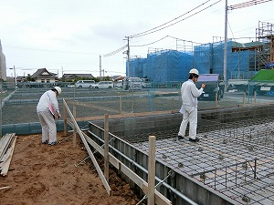 基礎配筋検査（瑕疵保険検査）