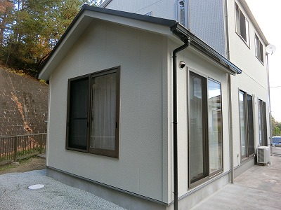 工事ツーバイフォー工法の増築