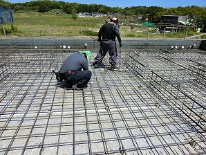 基礎工事　鎌田工務店　富谷市