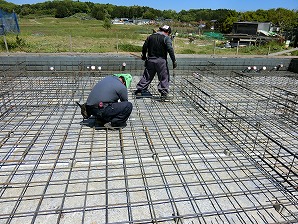 基礎工事　鎌田工務店　富谷市