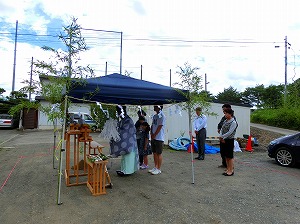 岩沼市K様邸　地鎮祭