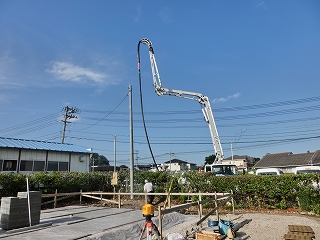 泉区 W様邸 基礎工事