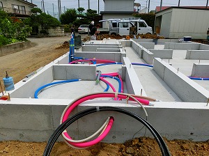 建て方工事スタート