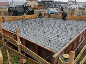 基礎配筋検査　（住宅あんしん瑕疵保険）