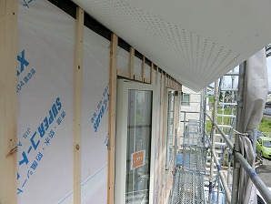 正しい施工、透湿防水シート、ダクトレス熱交換換気「せせらぎ」、家