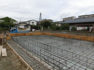 基礎配筋　宮城県