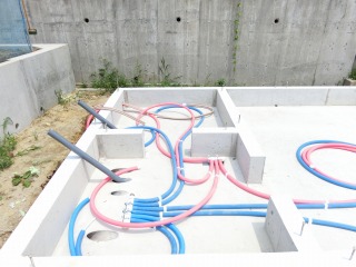 基礎工事　設備工事
