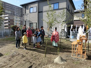 地鎮祭、温熱住宅、大屋根