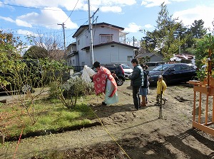 地鎮祭、温熱住宅、大屋根