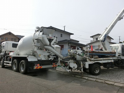 基礎工事　仙台市S様邸