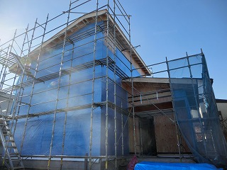 仙台市S様邸 建て方(フレーミング)