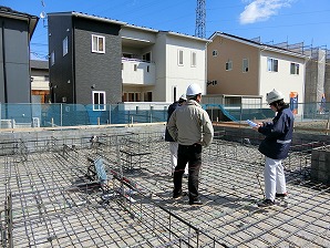 基礎検査　鎌田工務店