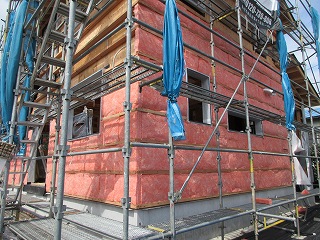 仙台市泉区 W様邸 建て方~断熱工事