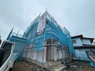 造作工事 無垢フロアー 24時間換気(熱交換換気) 名取市W様邸