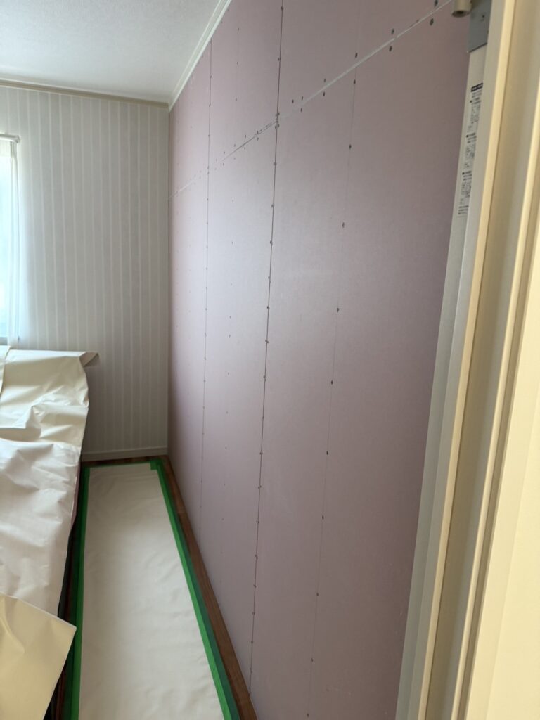 子供の成長に合わせた間仕切り壁工事|1部屋→2部屋へリフォーム