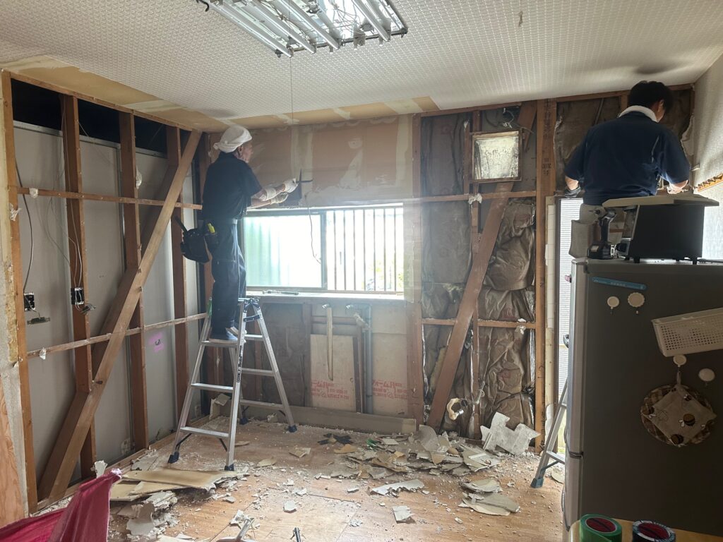 キッチン入れ替えリフォーム工事